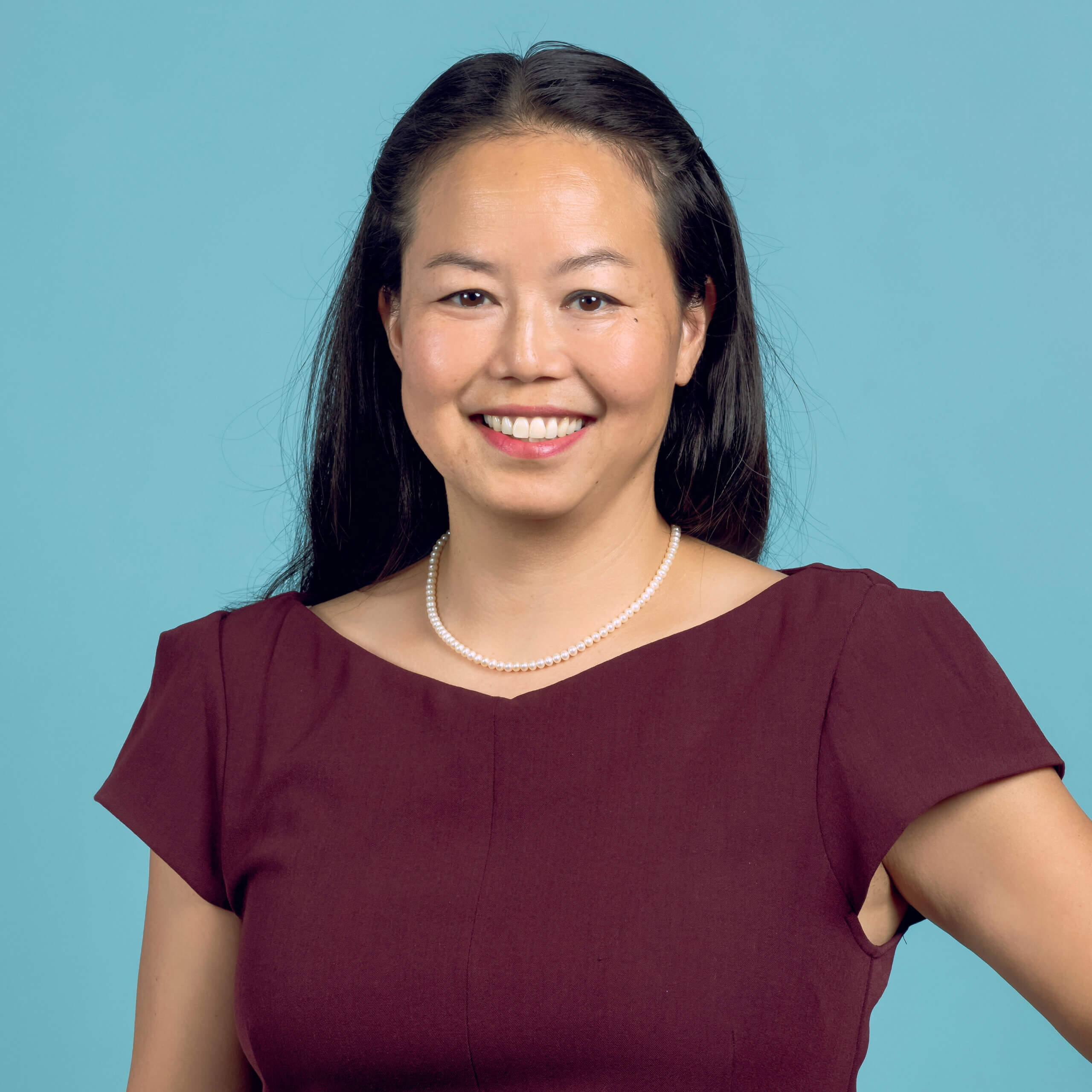 A profile photograph of Cheryl Chang, Chief of Staff at Oak Foundation.